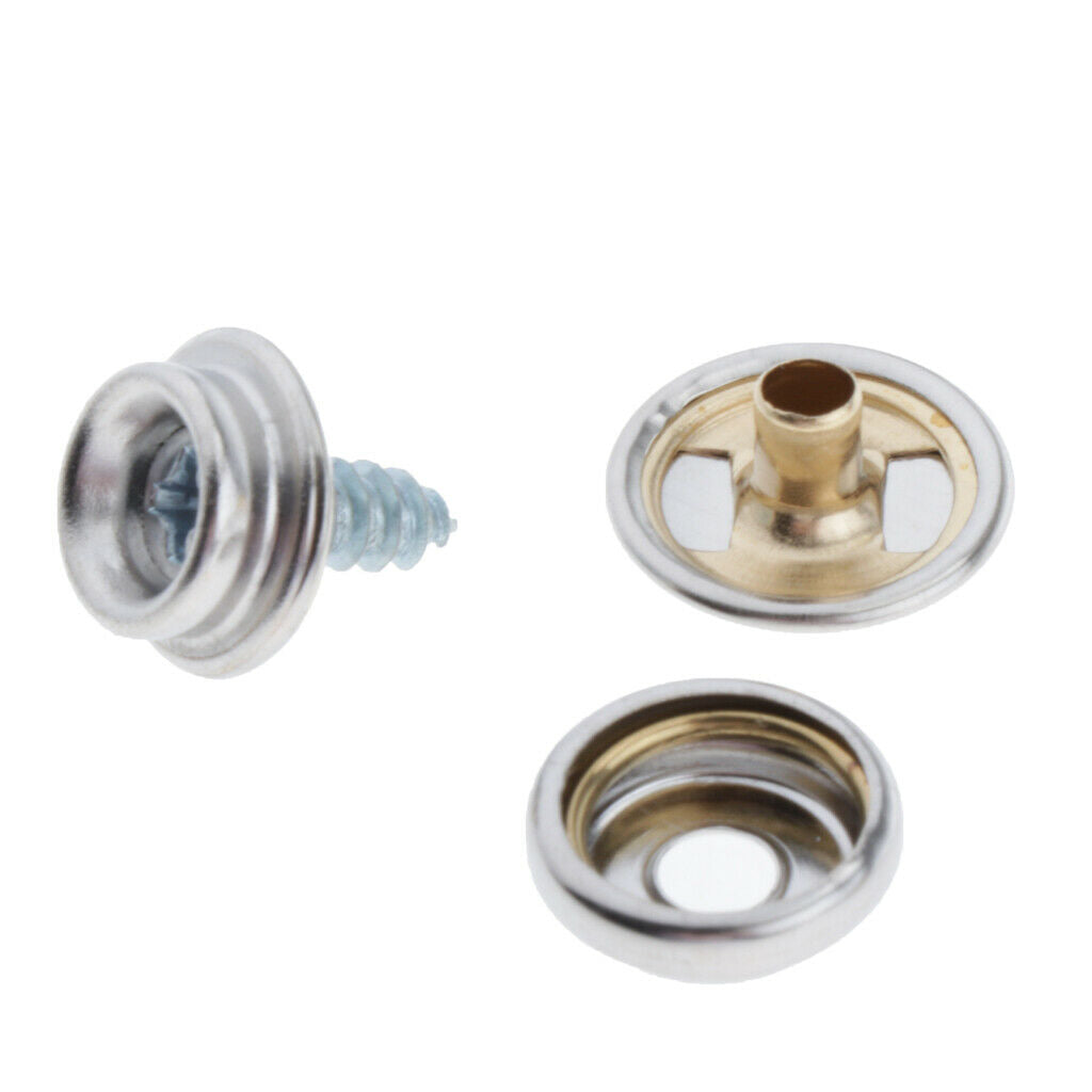 Copper 10mm Snap Button Stud Fastener Furniture Socket Setting Tool Setter