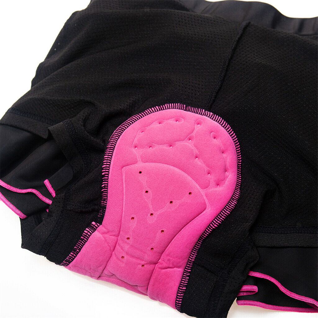 Women's Cycling Padded Skirt Tennis Golf Yoga Shorts Pants Swing Skirt S