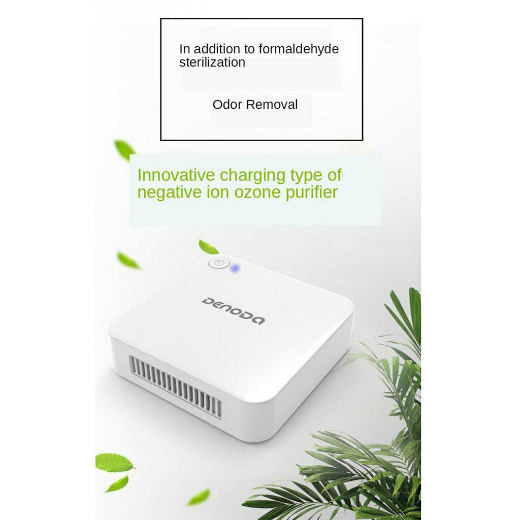 Portable Air Disinfection Cleaner Machine Toilet Pets Deodorizer Bathroom  A