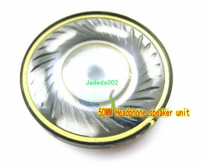 2pcs 50mm Neodymium Headphone speaker headset earphones DIY upgrade HIFI