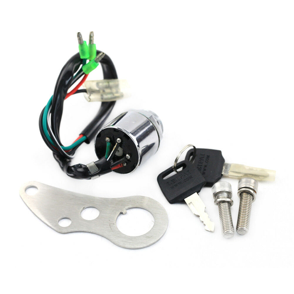 Fits DRZ400S DRZ400SM DRZ250 DR250 Quality 4 Wires Lgnition Switch Key Lock Set