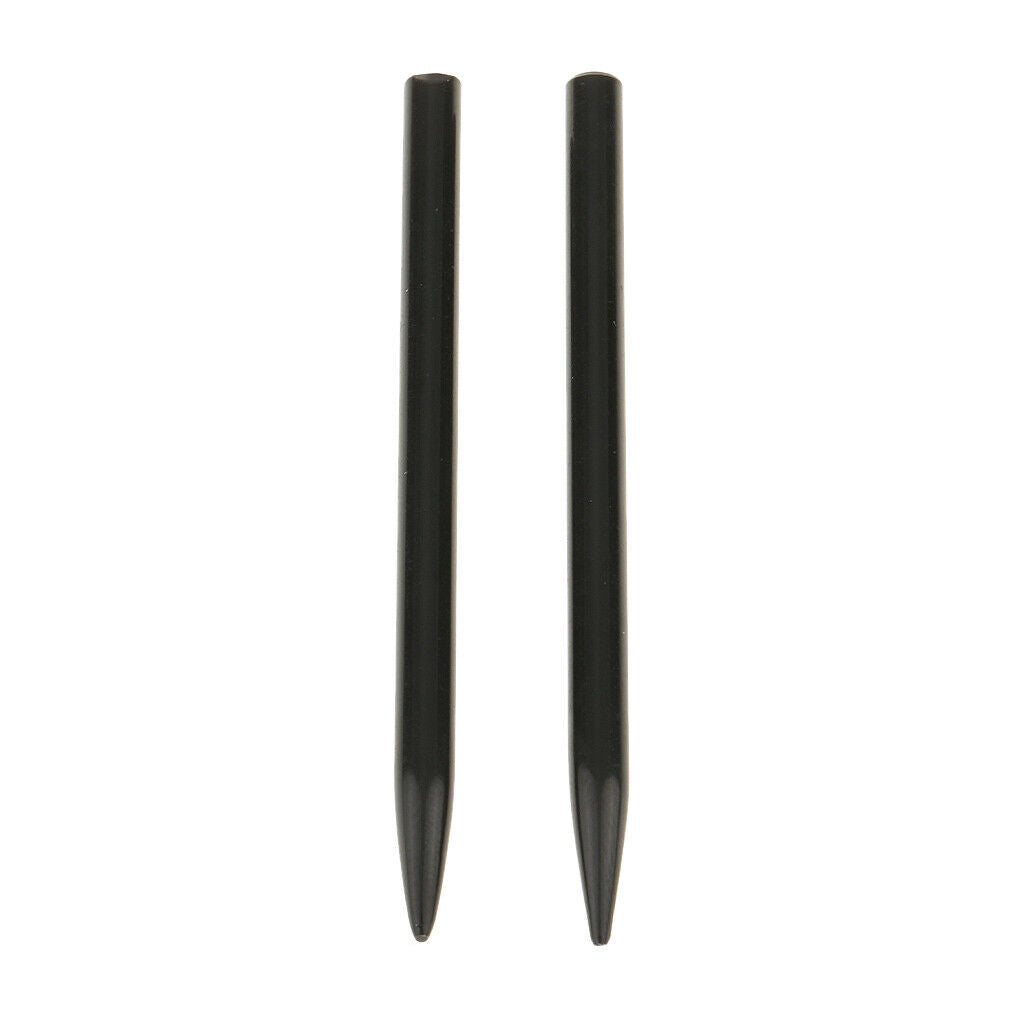 2pcs Stainless Steel Paracord Fids Needles Lacing Stitching Tool Black