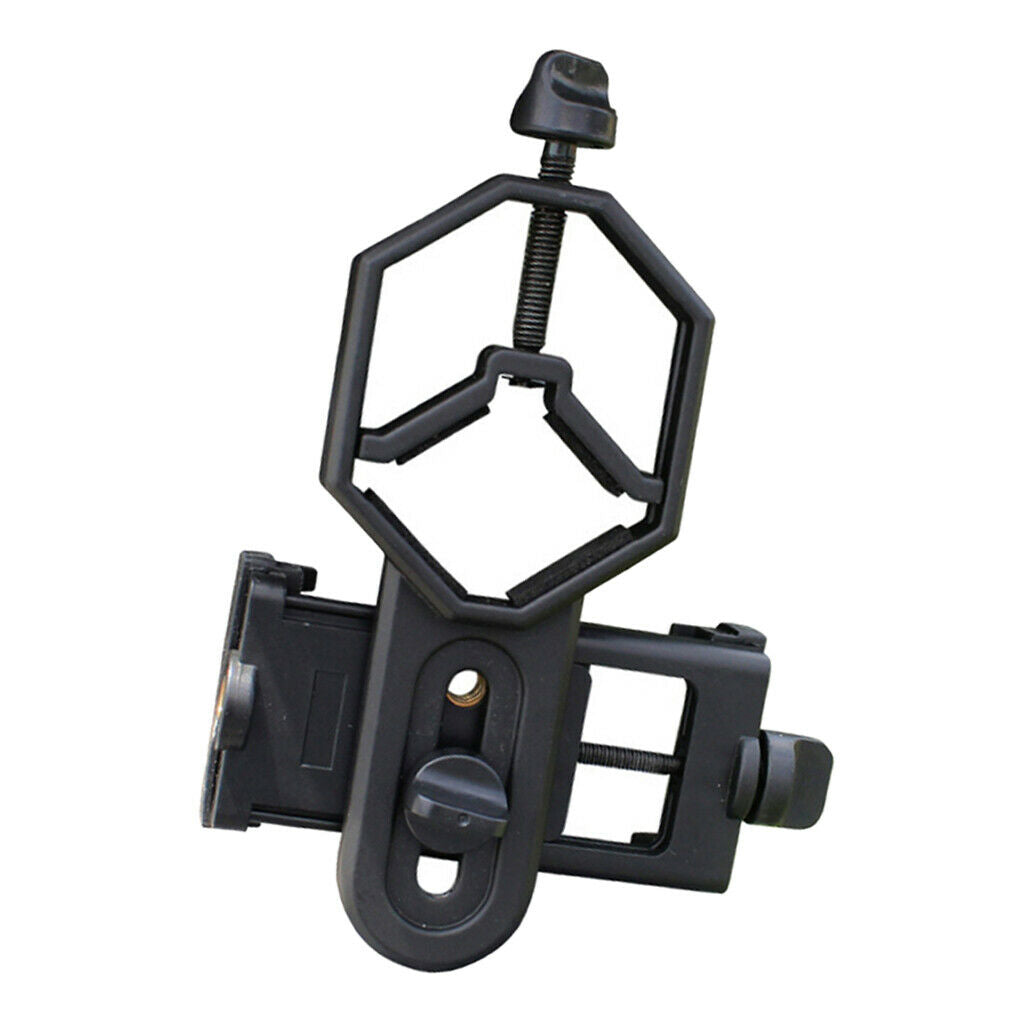 Telescope Smart Phone Binocular Microscope Interface Holder Support Black