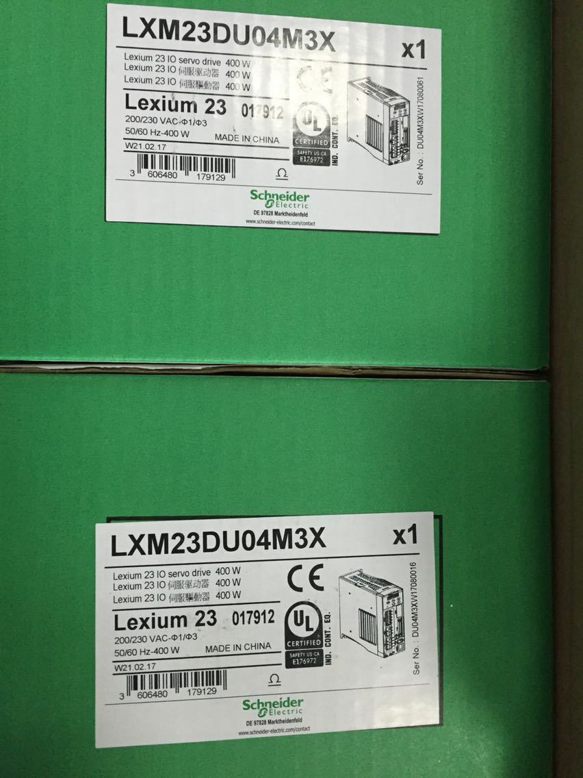1PC New Schneider LXM23DU04M3X Servo Drive In Box