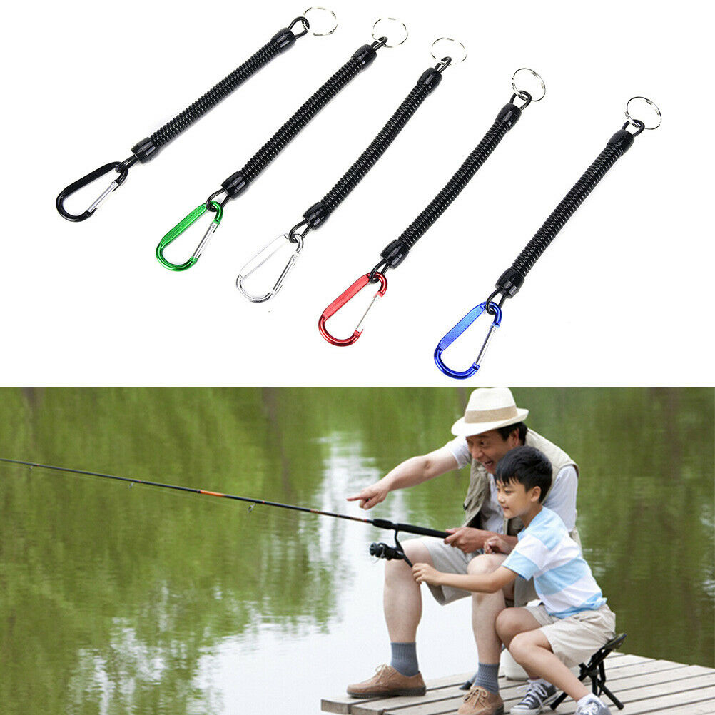 Fishing Lanyards Boating Seile Retention Schnur Camping Karabiner Secure L.l8