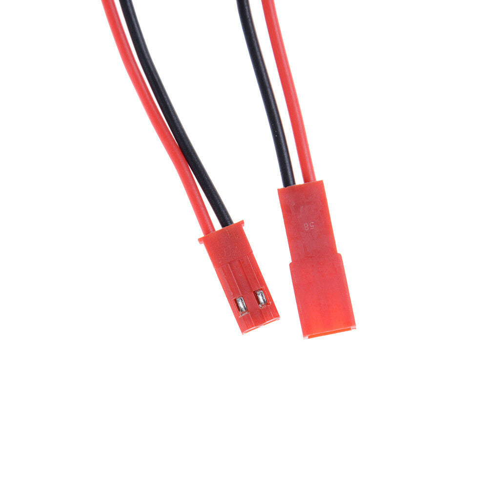10Pair 2 Pin JST 100mm Pitch 2.54mm Male and Female Wire Connector Plug CablH Pb