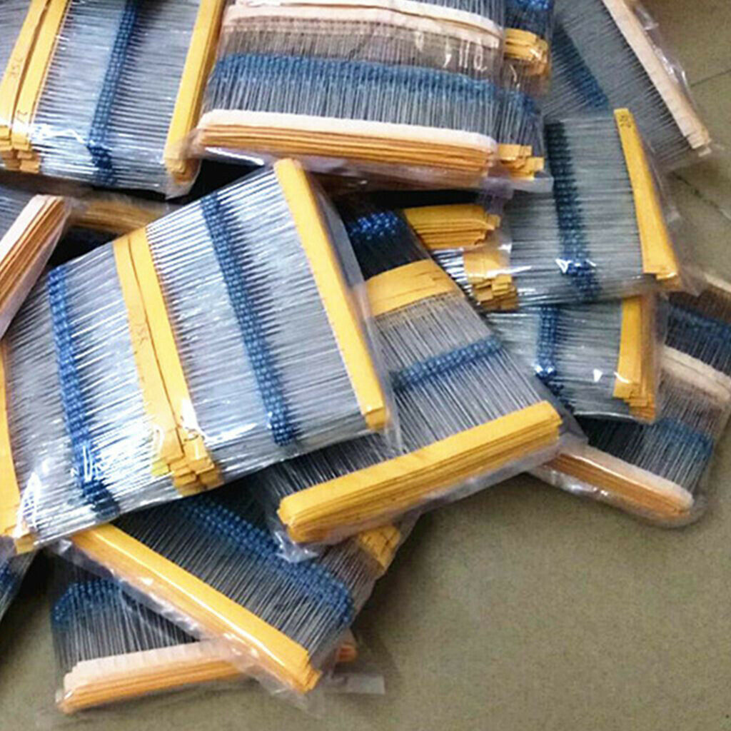 2000x Precision Metal Film Resistors 100 Set Values Electronic Product 1/4
