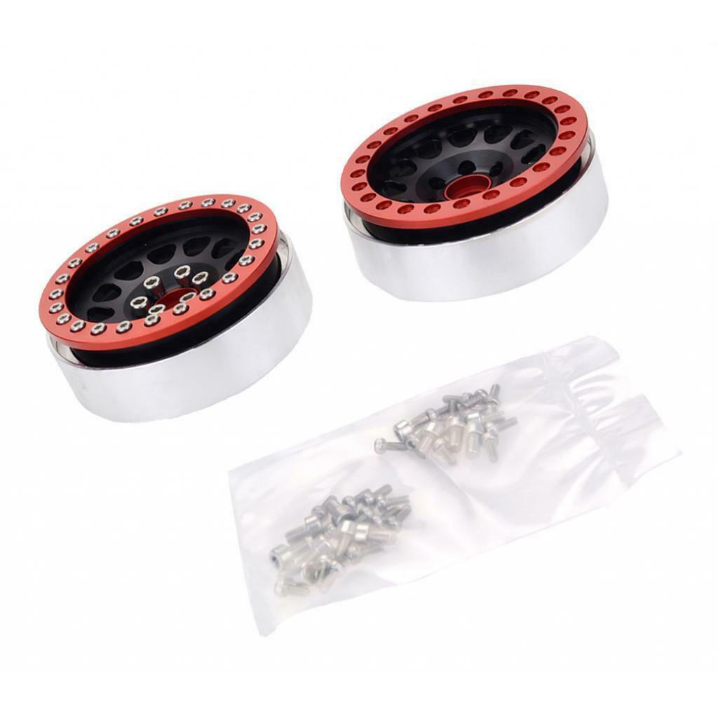 Heavy Duty Aluminum Alloy 2.2in Rims for 1/10 RC Crawler Axial D90  -4