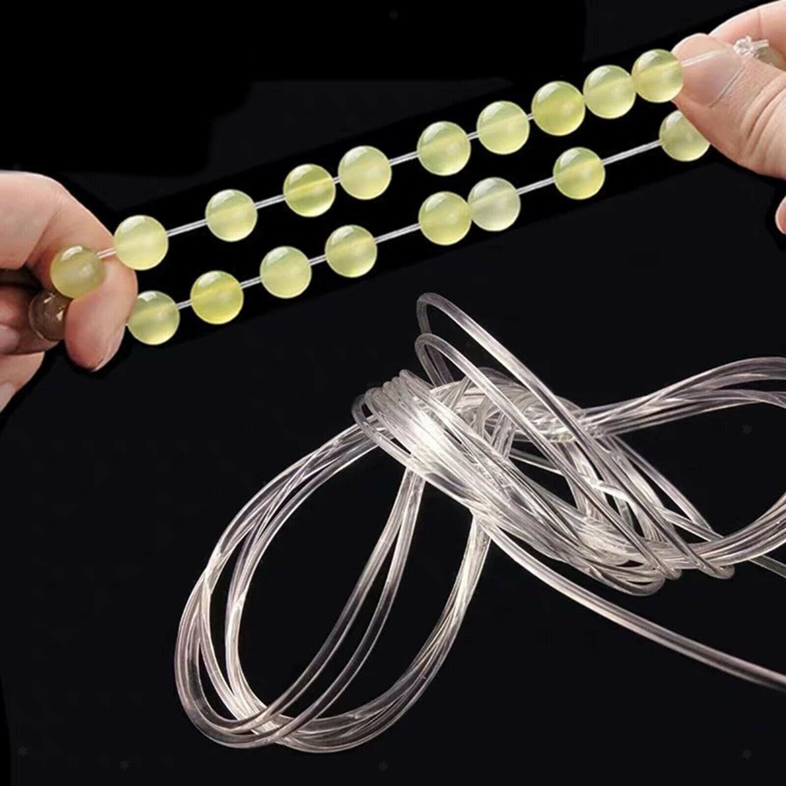 Elastic Stretchy Beading Thread Cord Bracelet String Jewelry 1.5mm 55m