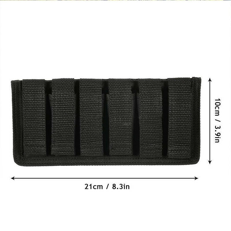 Six Pack Magazine Pouch 6 Packs Hunting Mag Pouches Black Color