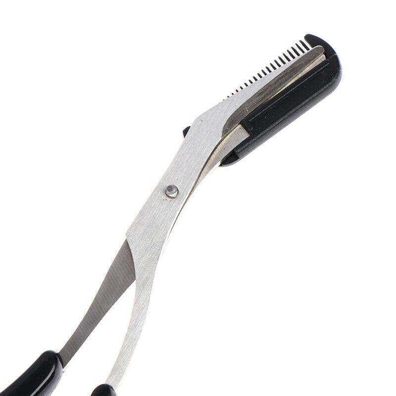 12Pcs Eyebrow Cutters Set Eye Brow Trimmer Scissors Face Shaver  Makeup ToolFCA