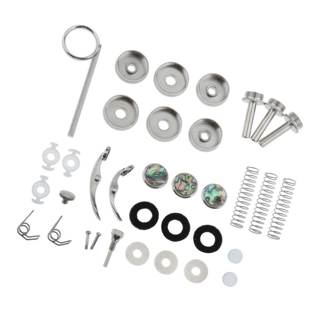 Steel Trumpet Maintenance Repairing Instrument Replacement Kit Combo Set