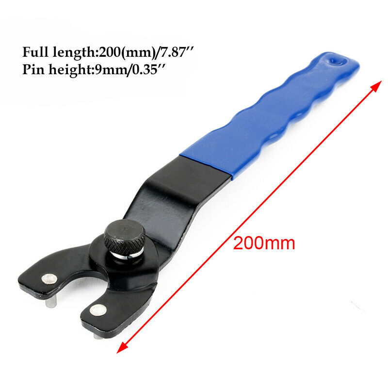 Adjustable Angle Grinder Wrench Pin Key Chisel Spanner Thickened Tool Accessory