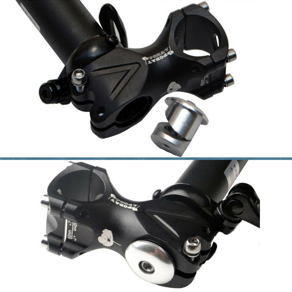 Foldable Bicycle Headtube 10° Adjustable Stem Tube 32cm to 44cm Height Adjust