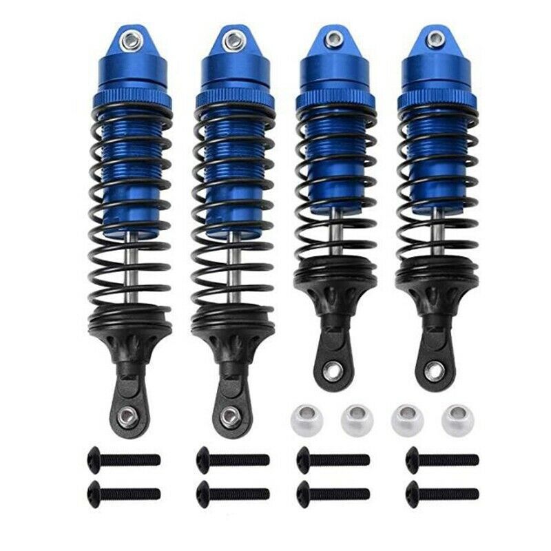 RC Car Shock Absorber 4 Piece Front and Rear Shock Absorber Assembly for 1/10 H6