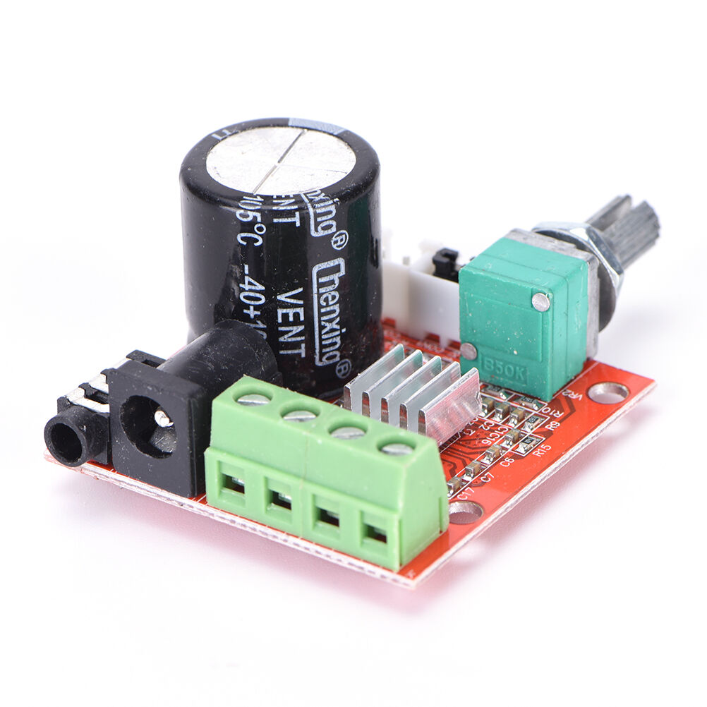 12V Mini Hi-Fi PAM8610 AudioStereo AmplifierBoard 2X10W Dual Channel D Cla.l8