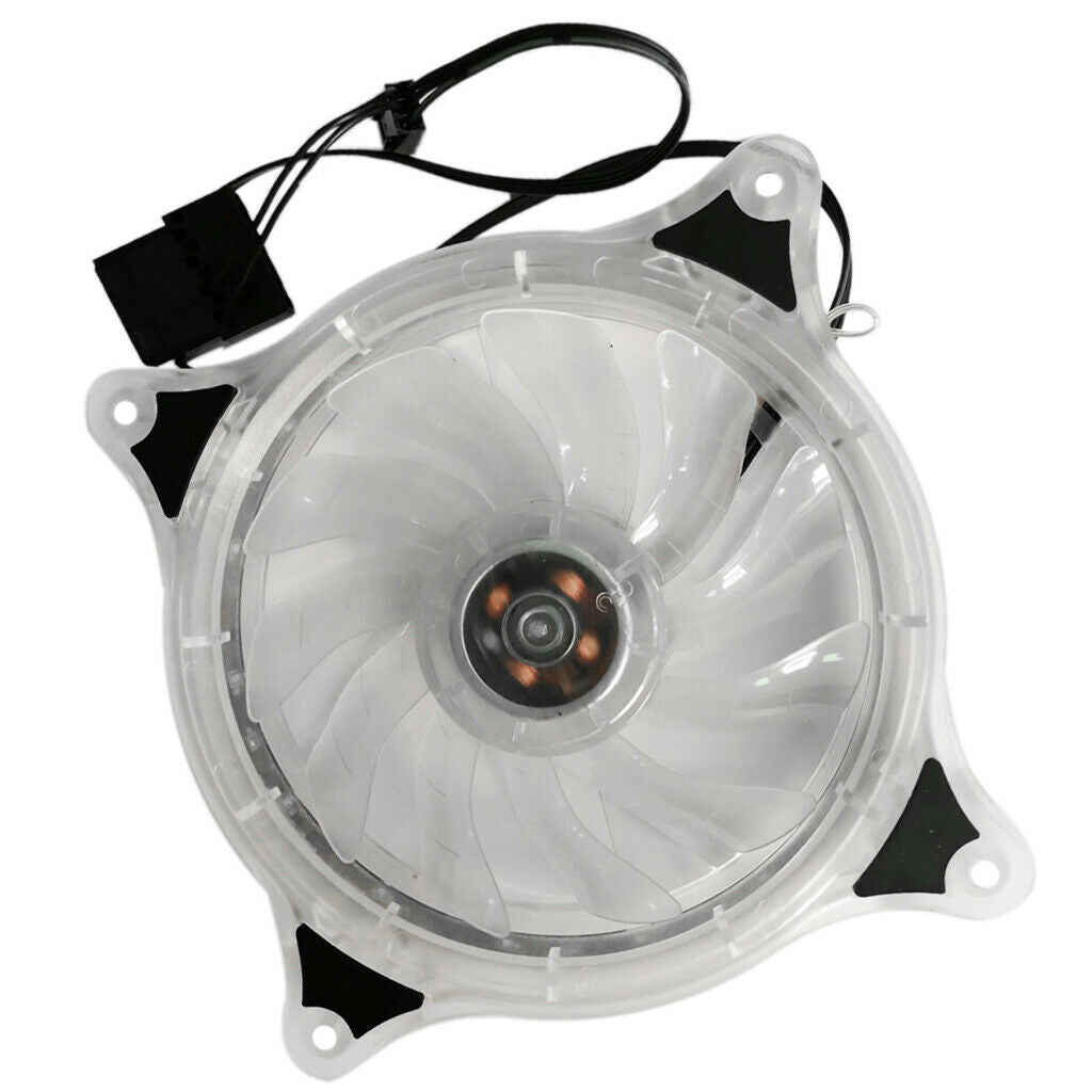 LED 120 15 LED Computer Case Cooling Fan Water-cooled Chassis Cooler 120mm
