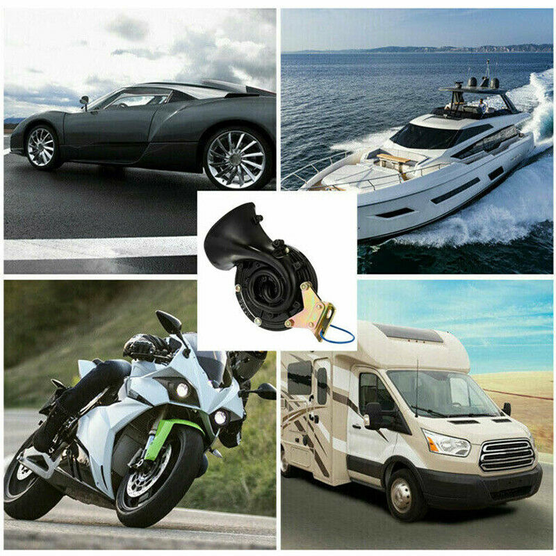300DB 12V Electric Air Horn Is Suitable For All Kinds Of Vehicles High Decibel