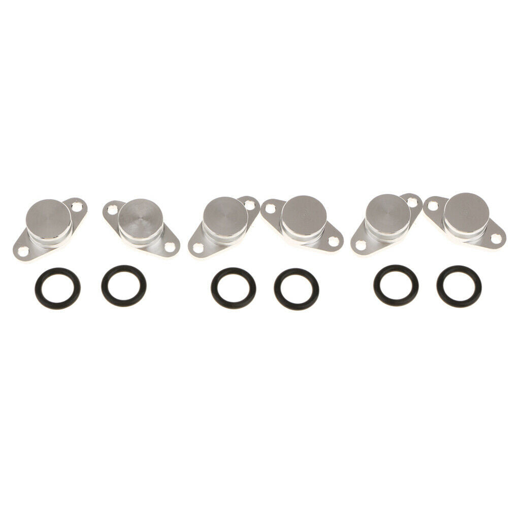 6 Pieces 22mm Swirl Flap Blanking Bungs Gasket for BMW E46 320 330 E60 520