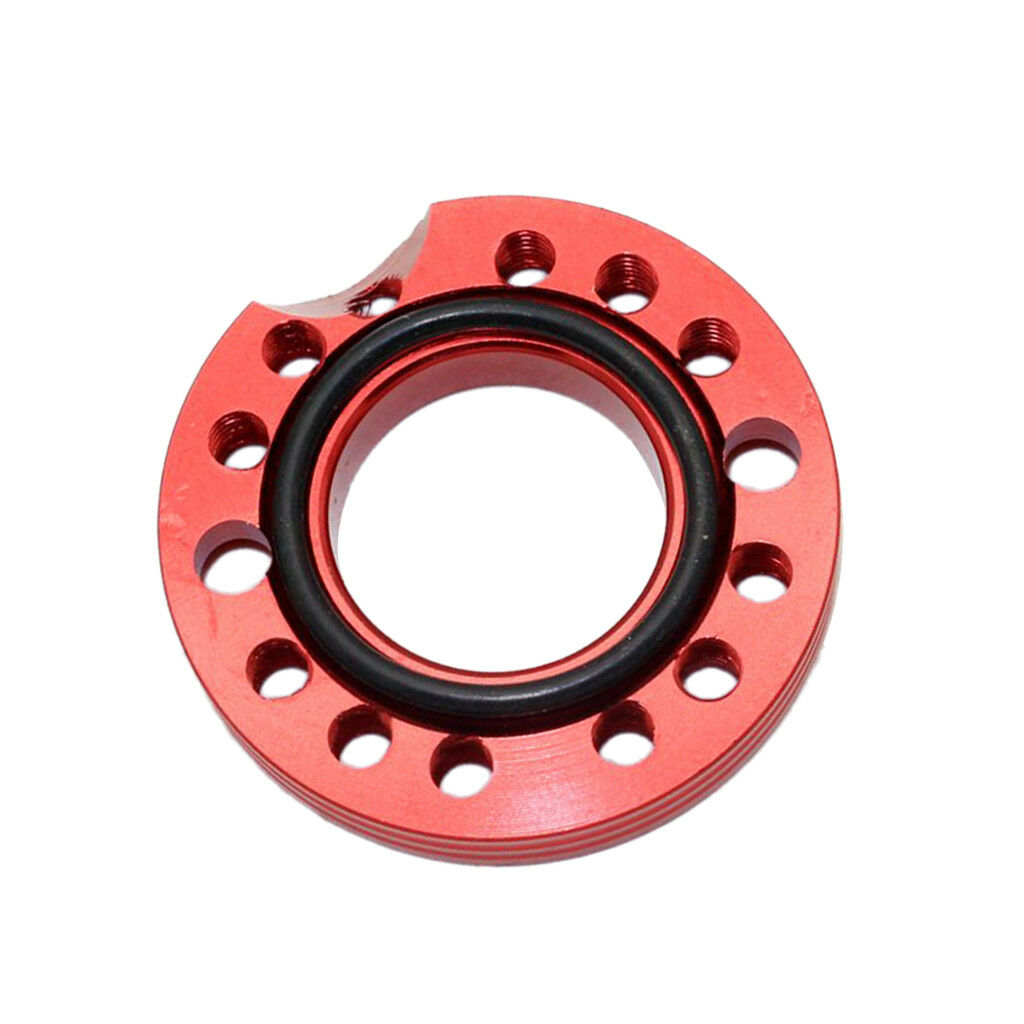 Carburetor Carb Inlet Manifold Spinner Plate for 110cc 125cc Dirt Bike Red