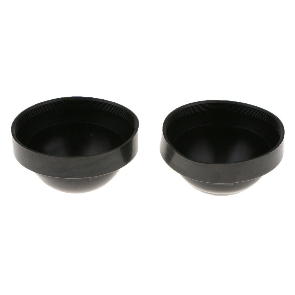 2pcs LED Headlight Bulb Light Dust Seal Covers Waterproof Housing Cap 105mm