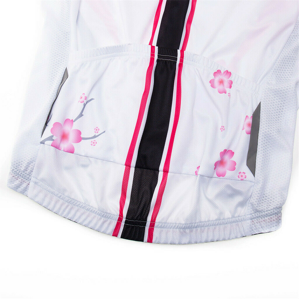 Sleeveless Reflective Cycling Vest Quick Dry Breathable Tops Rose Red S