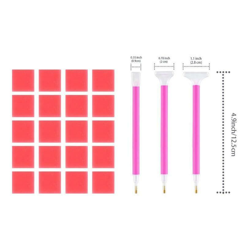 Plastic Drawing Diamond Supplies Art Practice Early Educational Tool