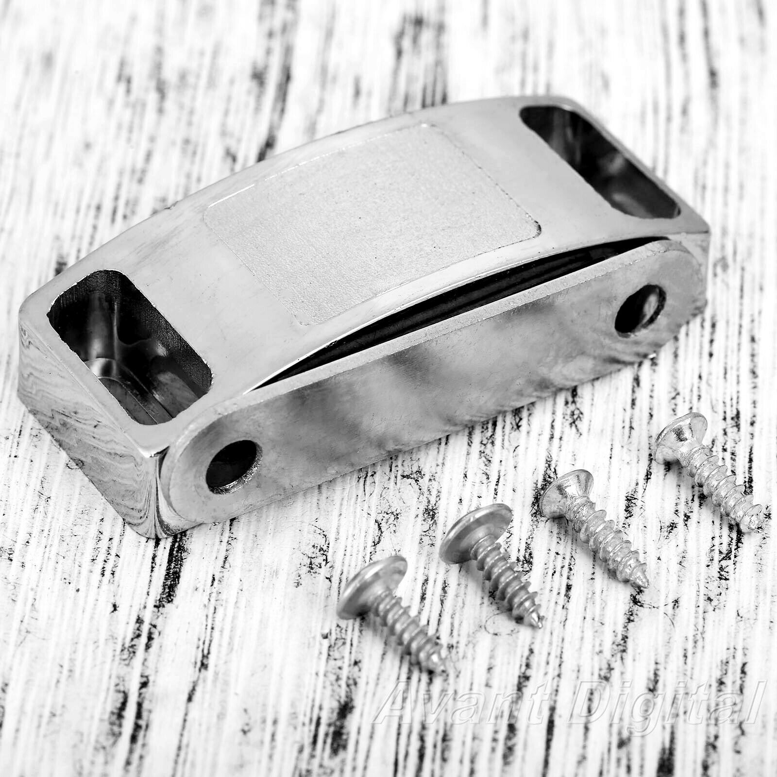 Hot 53*22mm Strong Magnetic Door Catch Cabinet Cupboard Wardrobe Catch w/ Screw