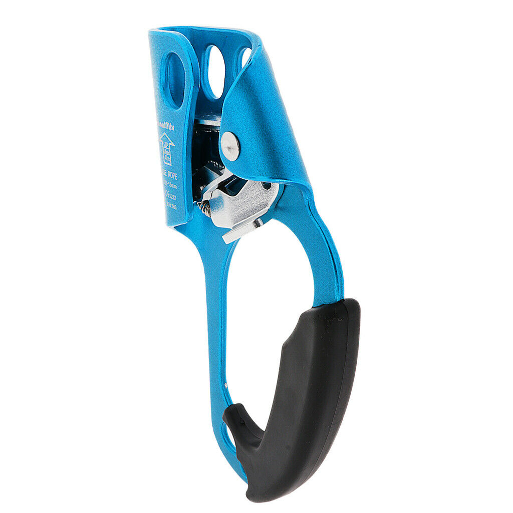 2Pcs Rock Climbing Right Hand Ascender Riser fit 8-13mm Rope Clamp Grasp Device