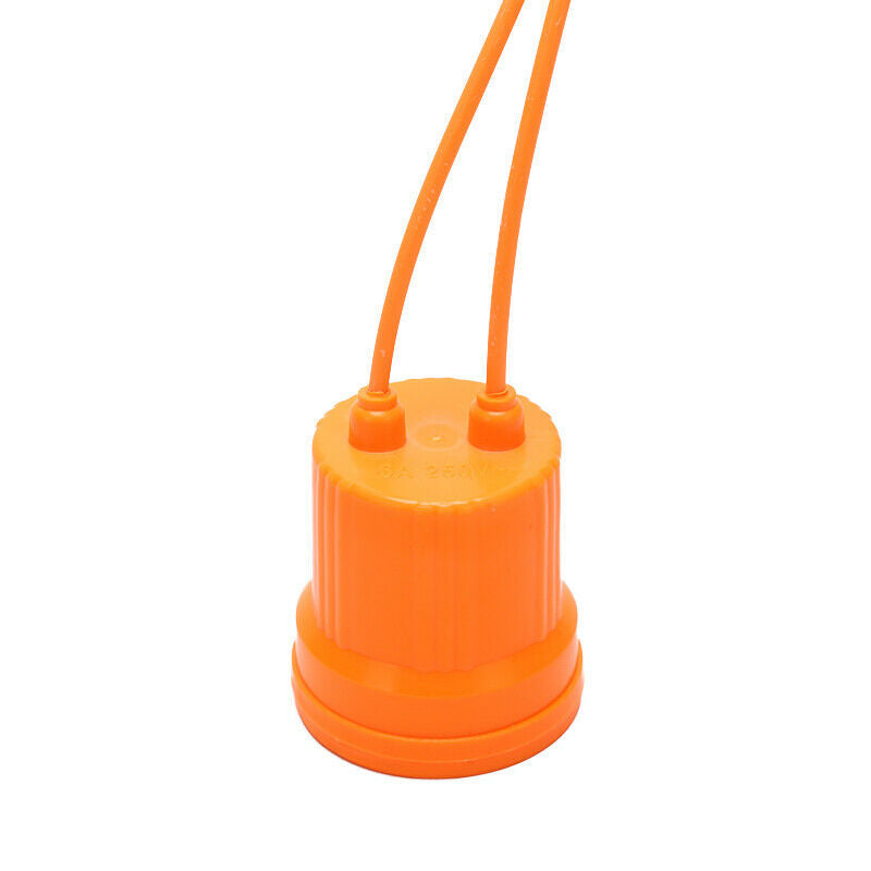 2PCS E27 Ceramic Waterproof Holder Base Screw Light Bulb Lamp Sock.l8