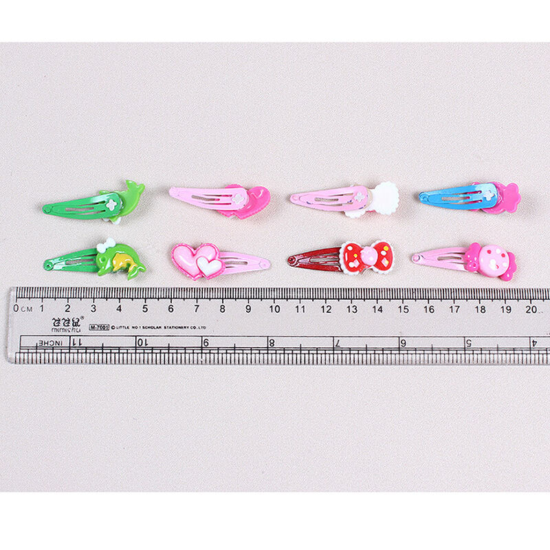 Magic Kids Girls Hair Clips Mixed Assorted Slides Hair Jewelry Random T31FL