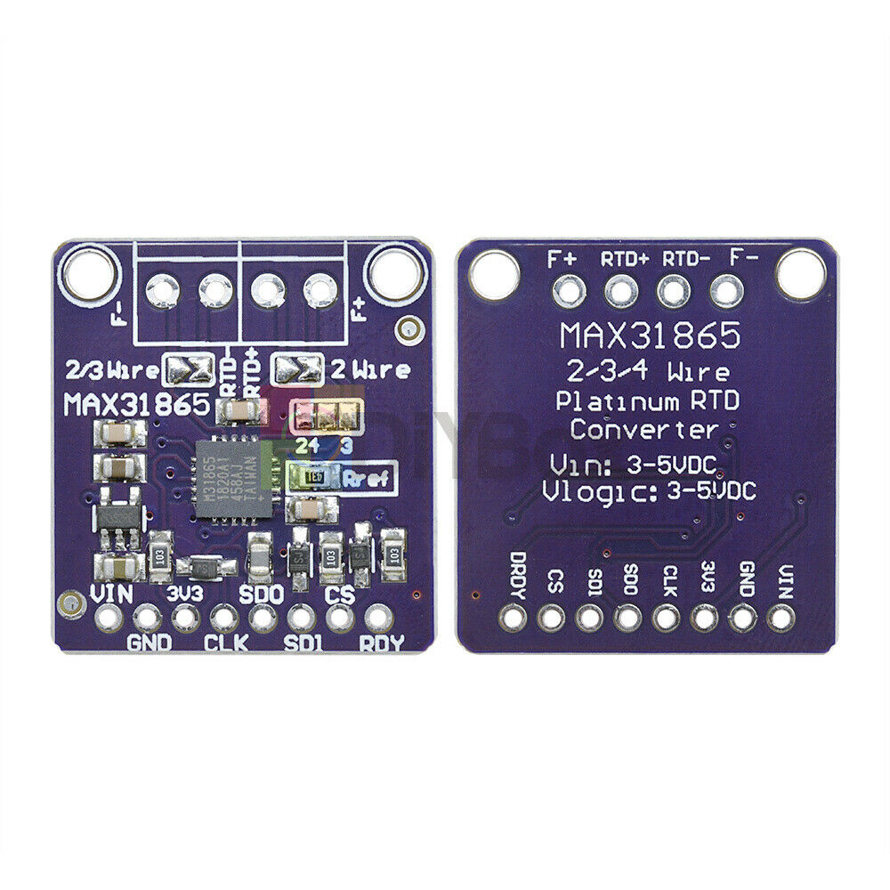 Digital MAX31865 PT100 Temperature Thermocouple Sensor Amplifier Module Arduino