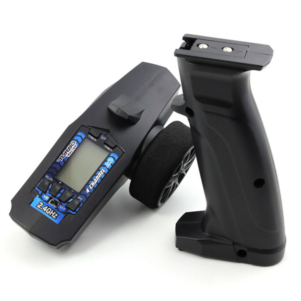 RC Transmitter for Kids Adults Boat Crawler Truck Buggy Waterproof Portable