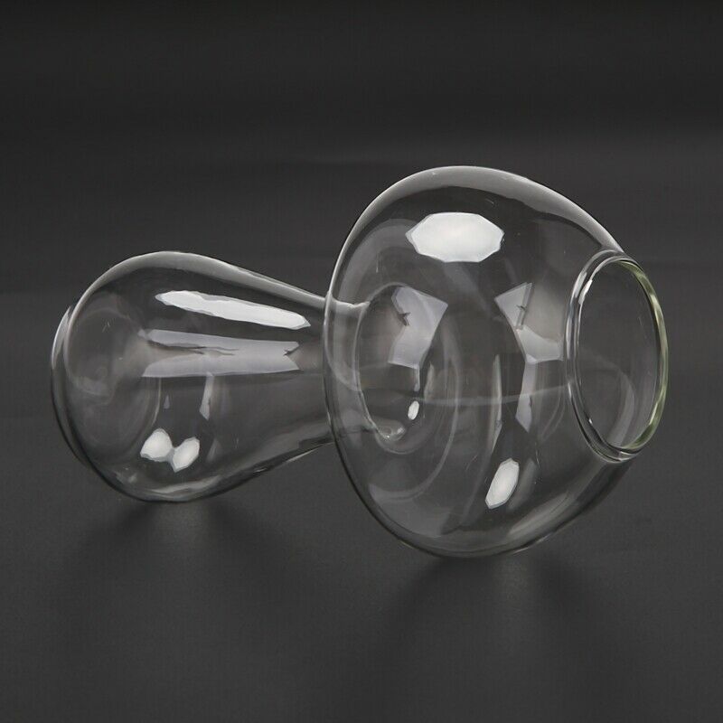 Clear Glass Vase Bottle For Plant Flower Decorations - Mushroom T5T5T5