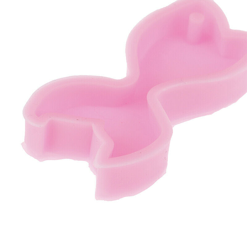 Mermaid tail shape silicone mold for keychains Pendant Key chain Mol.l8