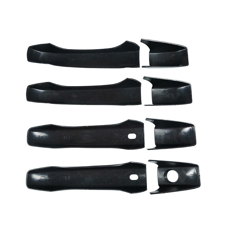 4X Car Exterior Door Handle Cap Black For Dodge Durango Avenger Grand Caravan