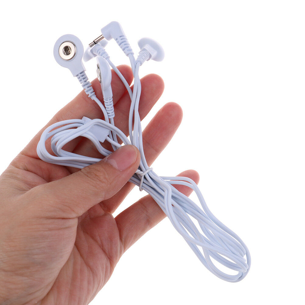 Electrode Lead Wire Machine Massager Electrode Wire Plug 3.55mm 4-Wa.l8