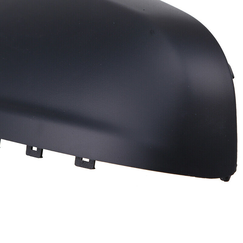 Pair Door Side Wing Mirror Cover Casing Black For VAUXHALL ASTRA H 2004-2008