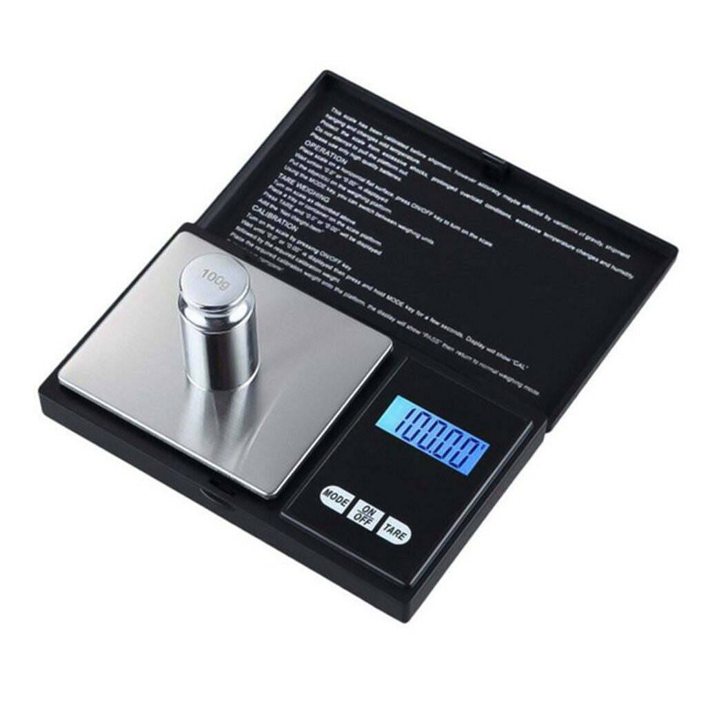 3x LCD Digital Scale 50gx0.01g Pocket Jewelry Coin Grain Gram Weighting
