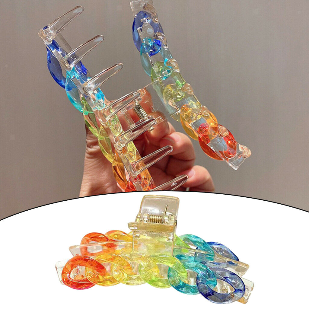 Fashion Women Hair Claw Clips Clamps Colorful Butterfly Hair Holder Barrettes