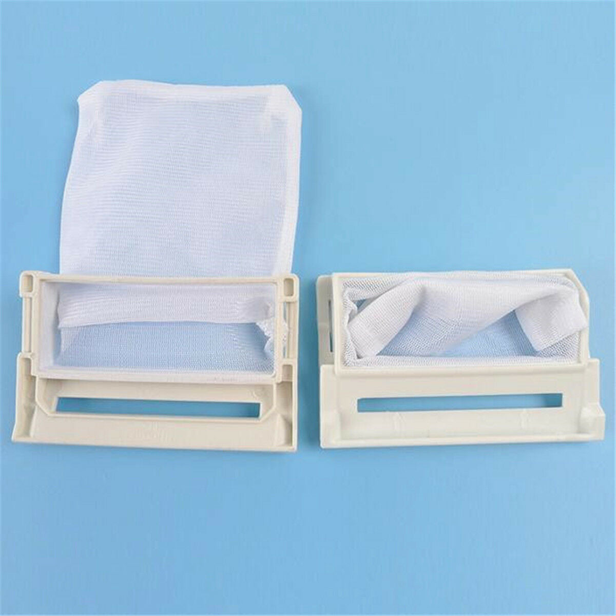 2pcs Lint Filter Sieve Part Net Washer Filter For LG Washing Machine 10.1x6.1cm