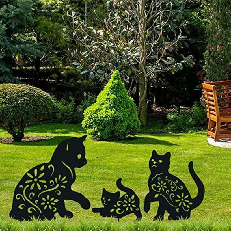 Playing Three Cats Carbon Steel Cutting Dies DIY Scrapbooking Photo Album Cards
