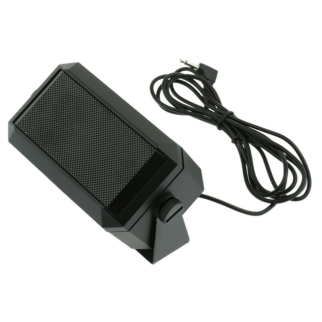 Car Radio External Speaker Mobile Radio Loudpeaker with 3.5mm   Connector,