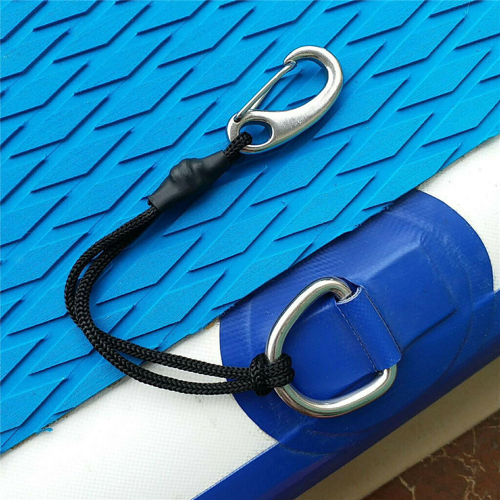 Portable Elastic Shock Cord Rope Dinghy String Lanyard With Stainless Steel