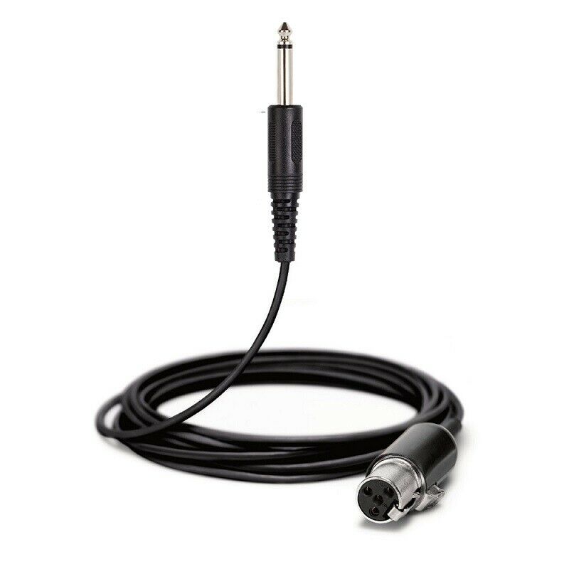 Guitar Cable Cord for Shure Instrument Cable for Electric Guitar & Bass Mini