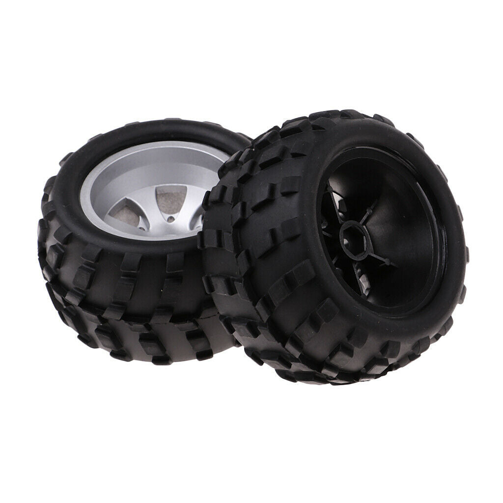 2pcs 2.5" Right Wheel and Tires for 1:18 Wltoys A979-B RC Cars Trucks Parts