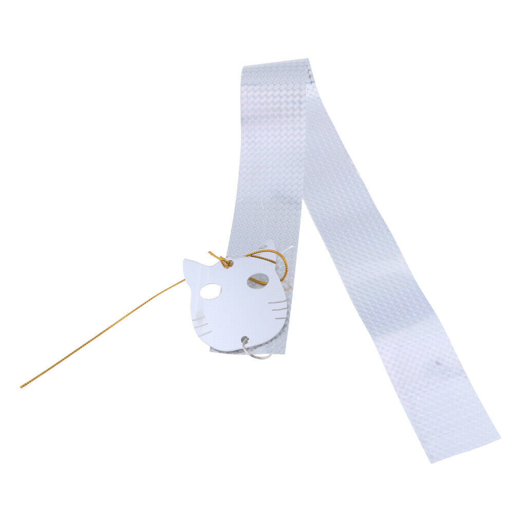 Hanging Bird Repellent Deterrent Scare 2-Sided Reflective Tape Bird Scare