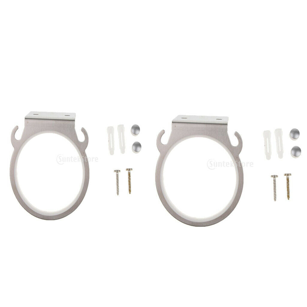 2x Hair Dryer And Straightener Holder Easily Install