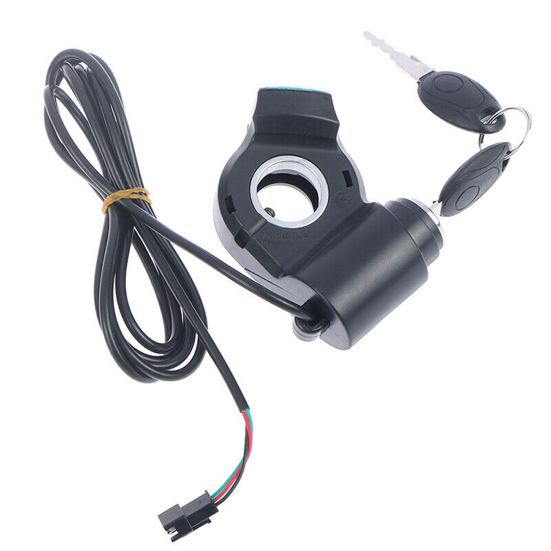 Electric Bicycle Throttle Voltmeter Digital Battery Voltage Key Switch PowerBDA