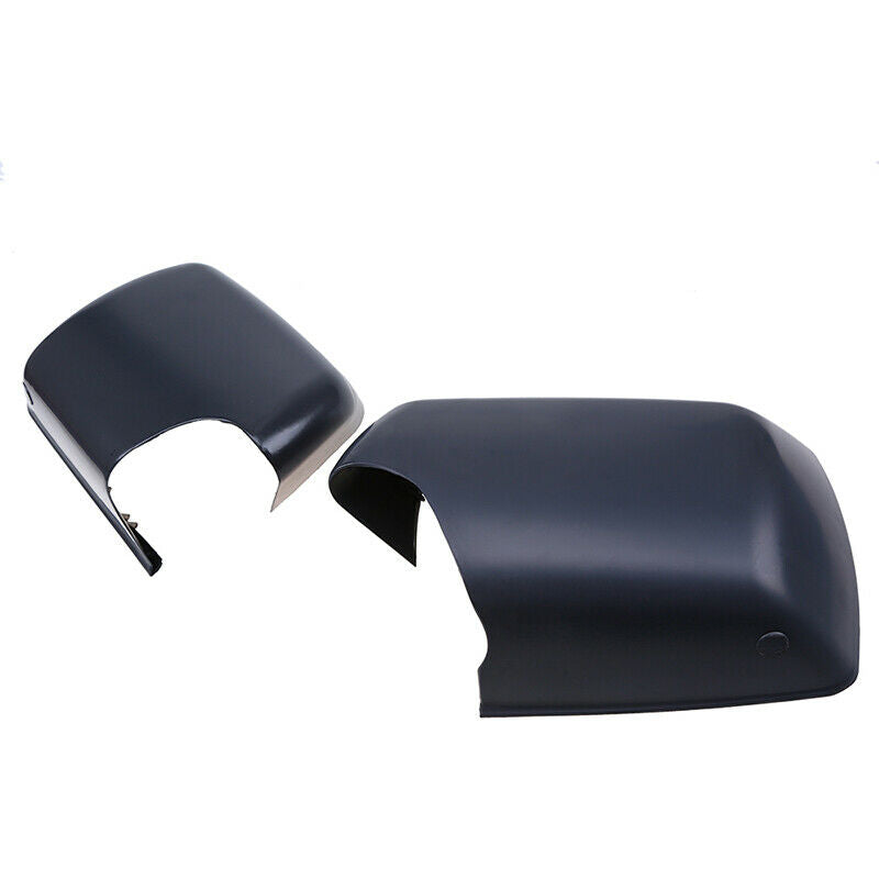2Pcs Door Rear View Mirror Cover Cap Trim Driver+Passenger FIT BMW X5 2000-2006
